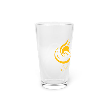 Foxx-Fatale Pint Glass (Gold )