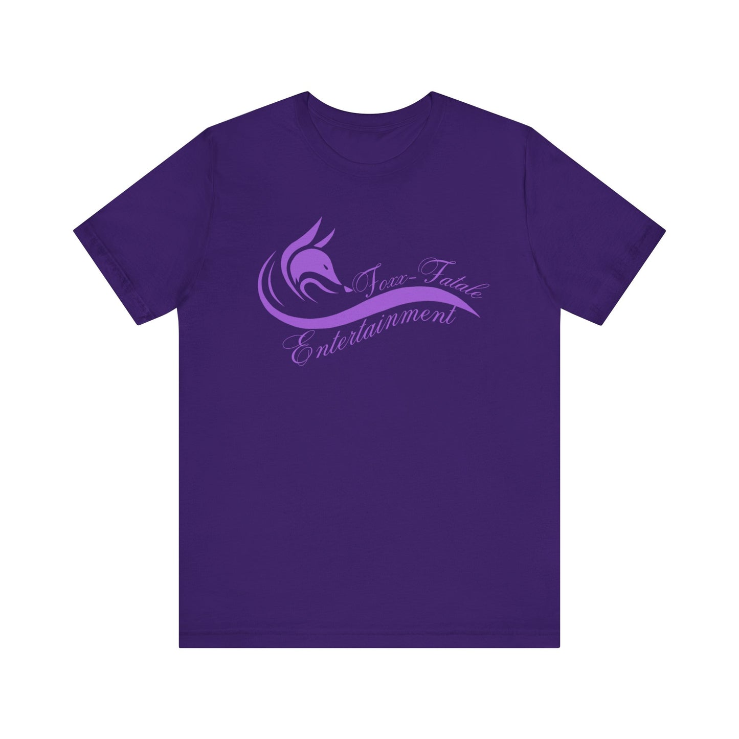 Foxx-Fatale Logo Tee (Purple)