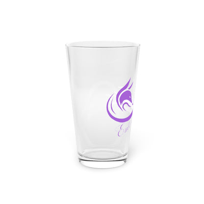 Foxx-Fatale Pint Glass (Purple)