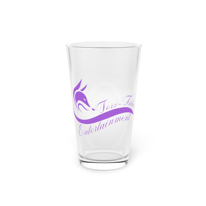 Foxx-Fatale Pint Glass (Purple)