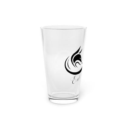 Foxx-Fatale Pint Glass (Black)