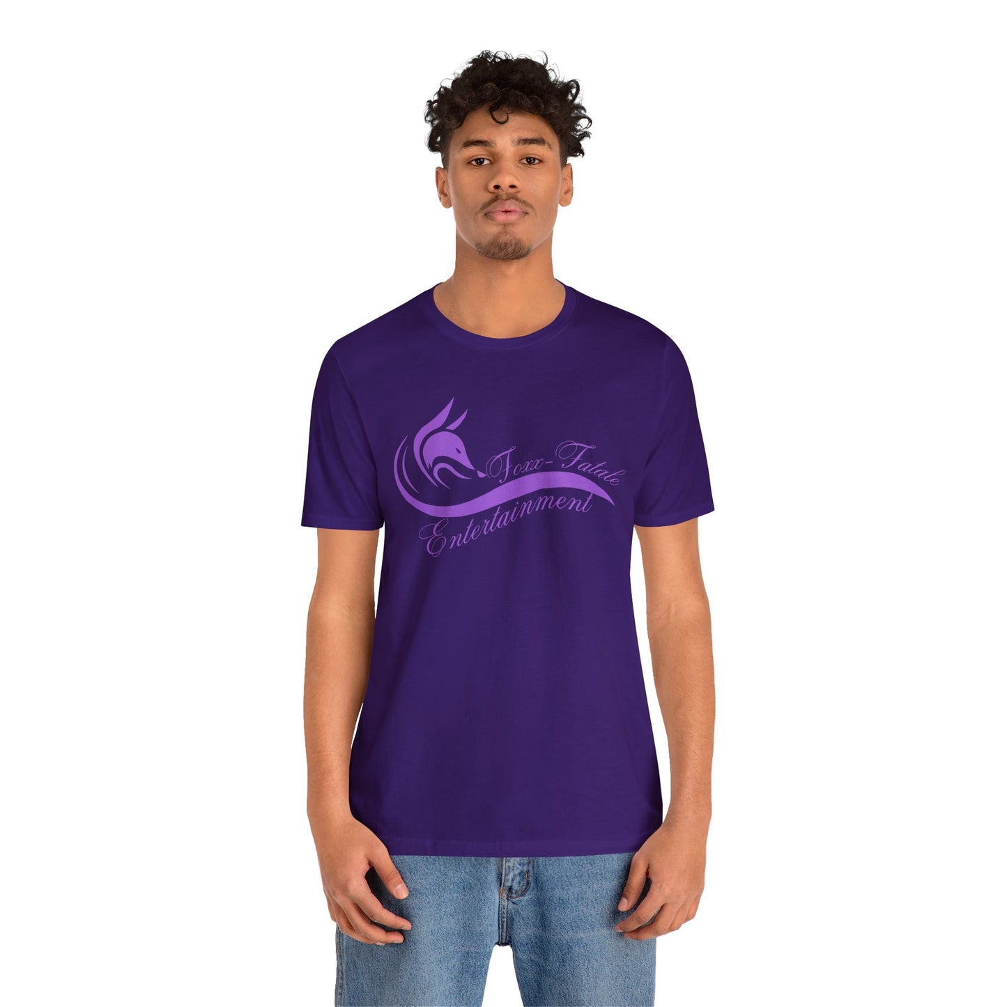 Foxx-Fatale Logo Tee (Purple)