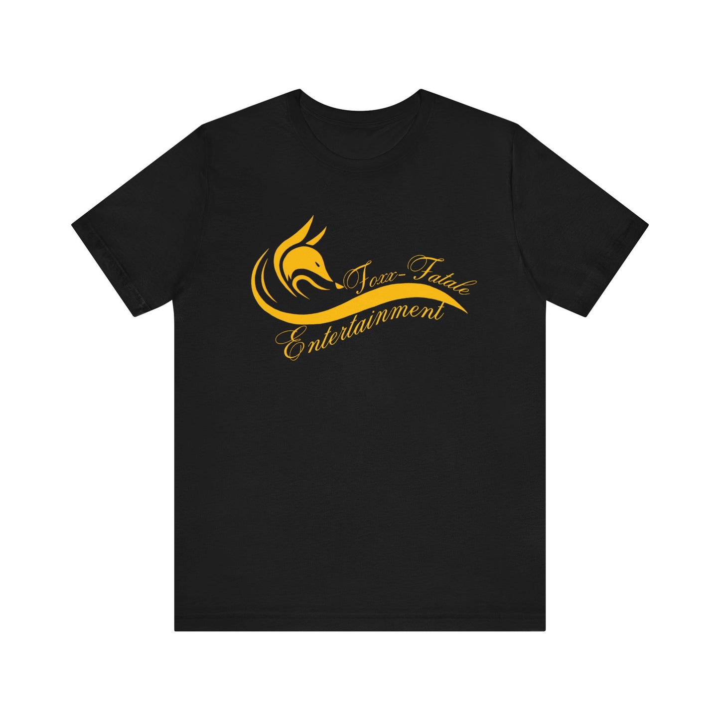 Foxx-Fatale Logo Tee (Gold)